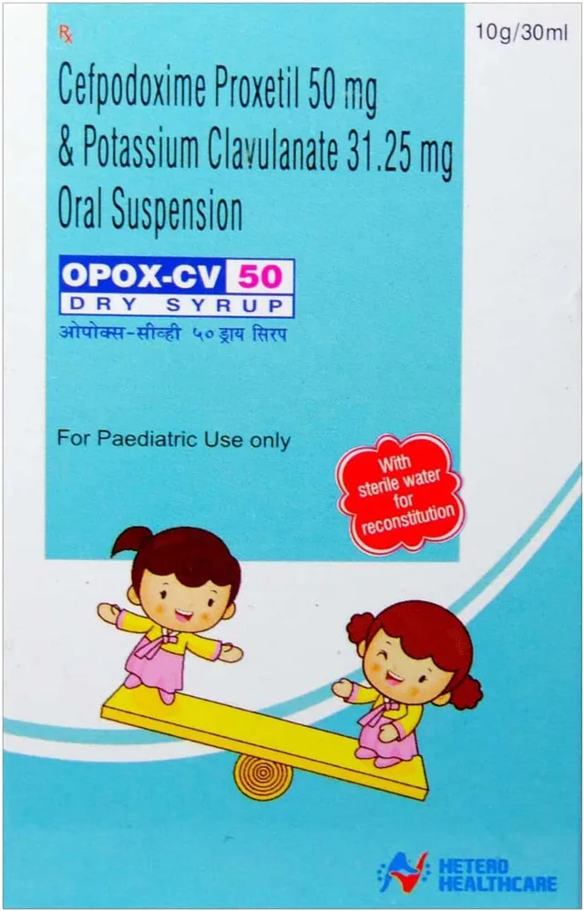 Opox Cv 50mg Bottle Of 30ml Dry Syrup
