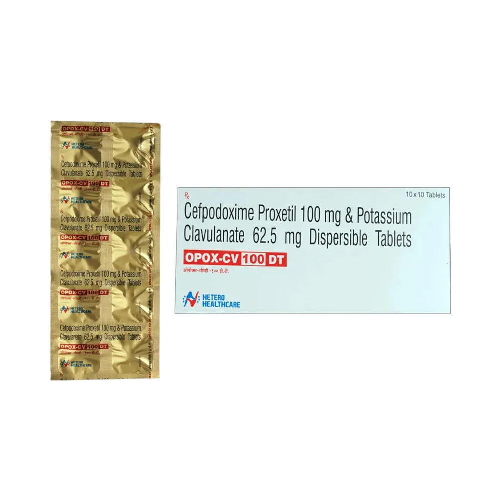 Opox Cv Dt 100mg Strip Of 10 Tablets