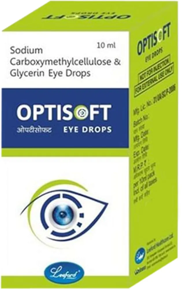 Optisoft Bottle Of 10ml Eye Drops