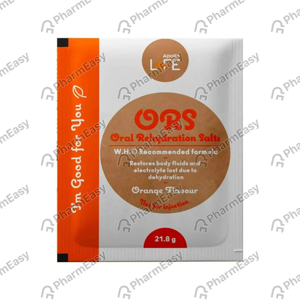 Ors Orange Flavour Sachet Of 21.8gm Oral Powder