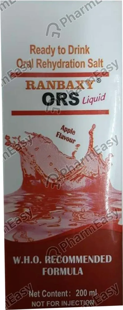 Ranbaxy Ors Apple Flavour Tetrapack Of 200ml Oral Liquid