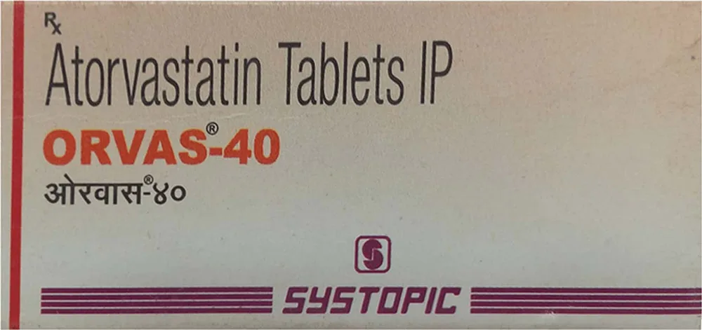 Orvas 40mg Strip Of 10 Tablets