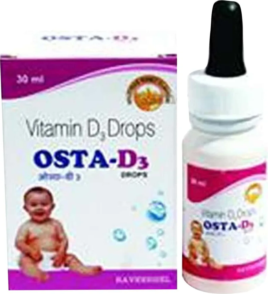 Osta D3 Delicious Mango Flavour Bottle Of 30ml Drops