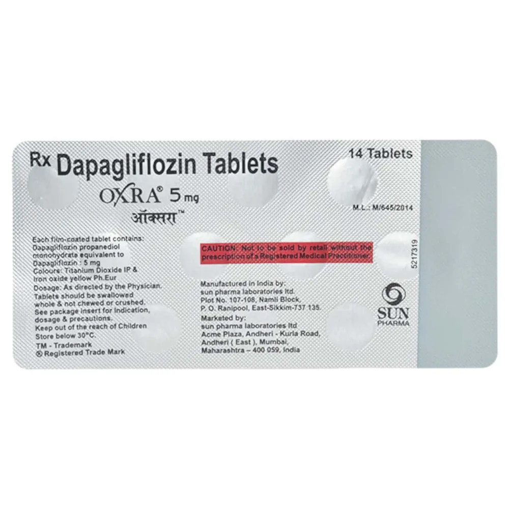 Oxra 5mg Strip Of 14 Tablets