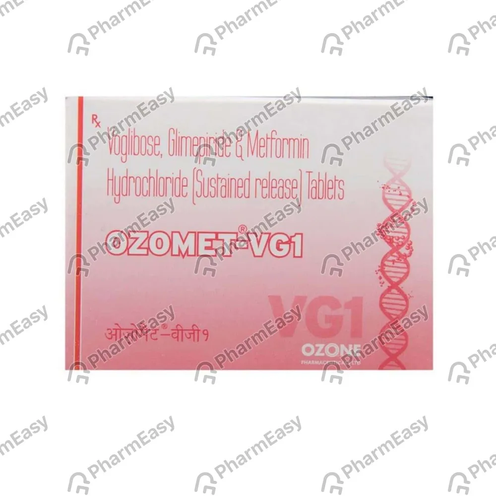 Ozomet Vg 1mg Strip Of 30 Tablets