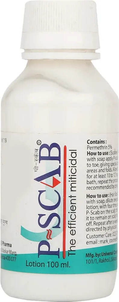 P Scab Bottle Of 100ml Lotion