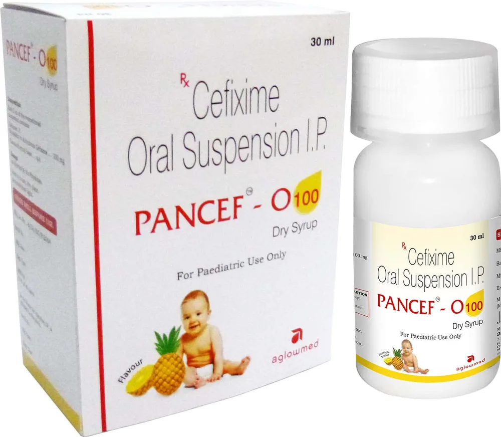 Pancef-O 100 Dry Syrup | Pineapple Flavour