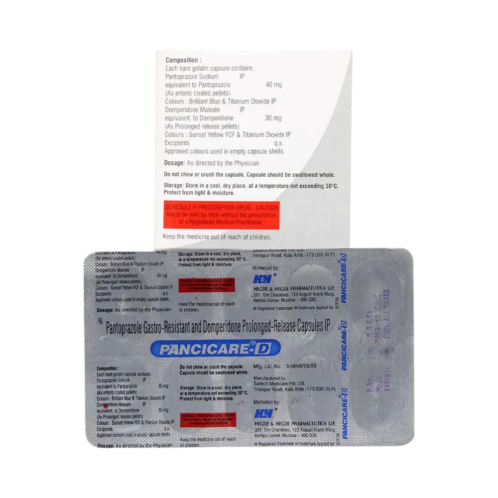 Pancicare D Strip Of 10 Capsules
