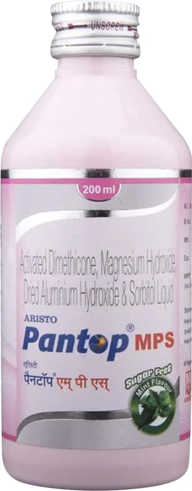 Pantop Mps Mint Flavour Sugar Free Bottle Of 200ml Oral Liquid
