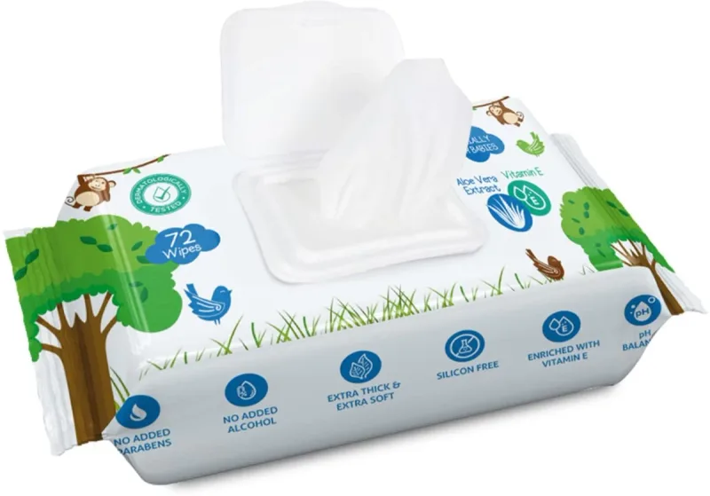 ARO KLEEN Baby Wipes With Aloe Vera And Vitamin E