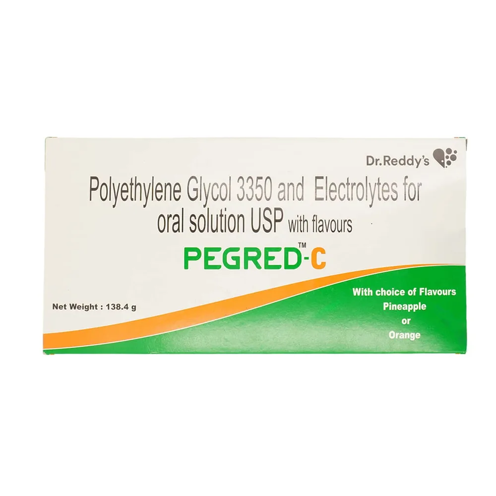 Pegred C Pineapple Orange Flavour Packet Of 138.4gm Powder