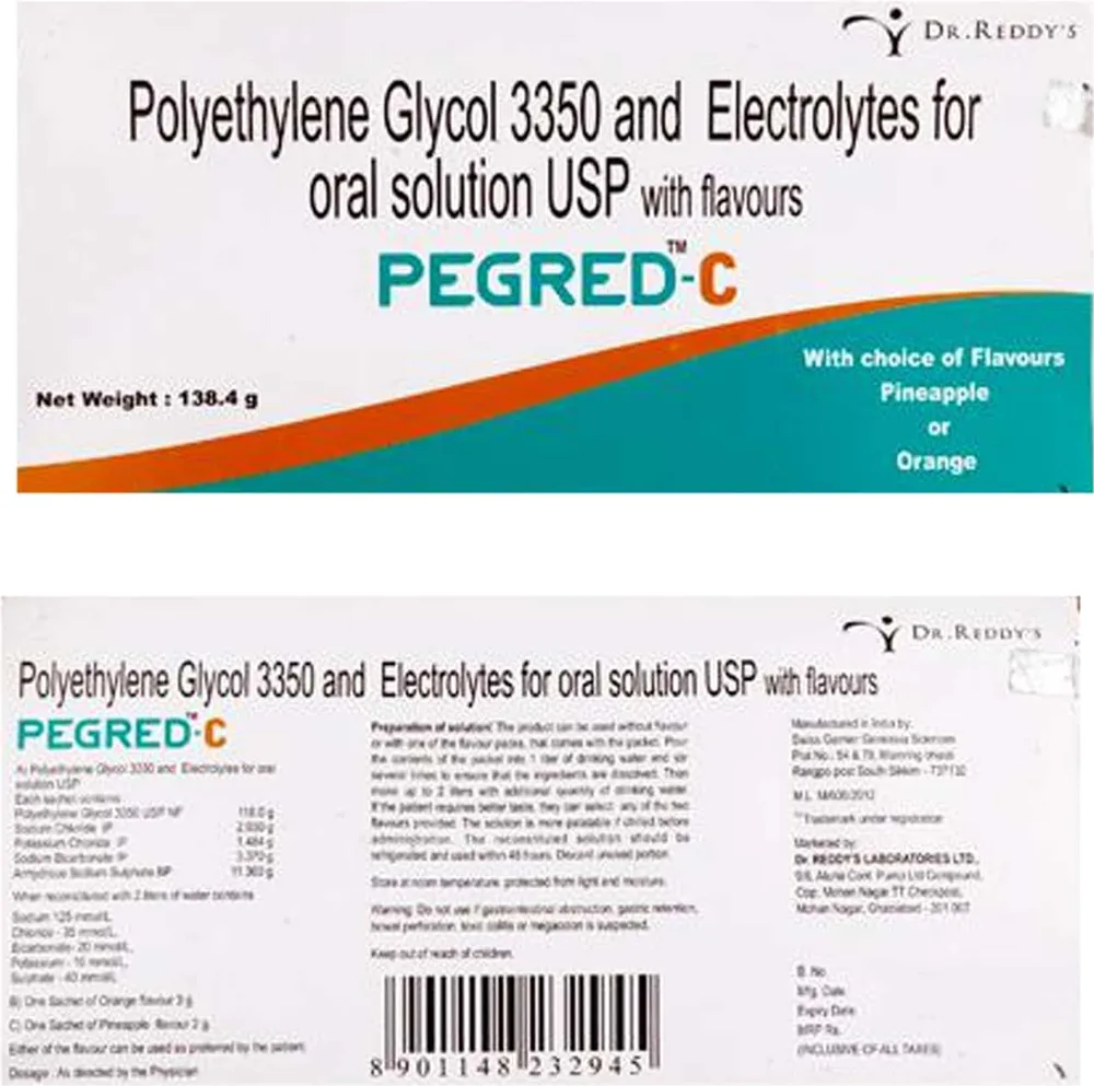 Pegred C Powder 138.4gm