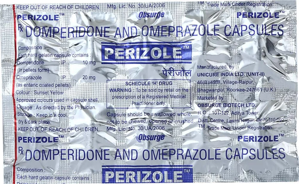 Perizole Strip Of 10 Capsules
