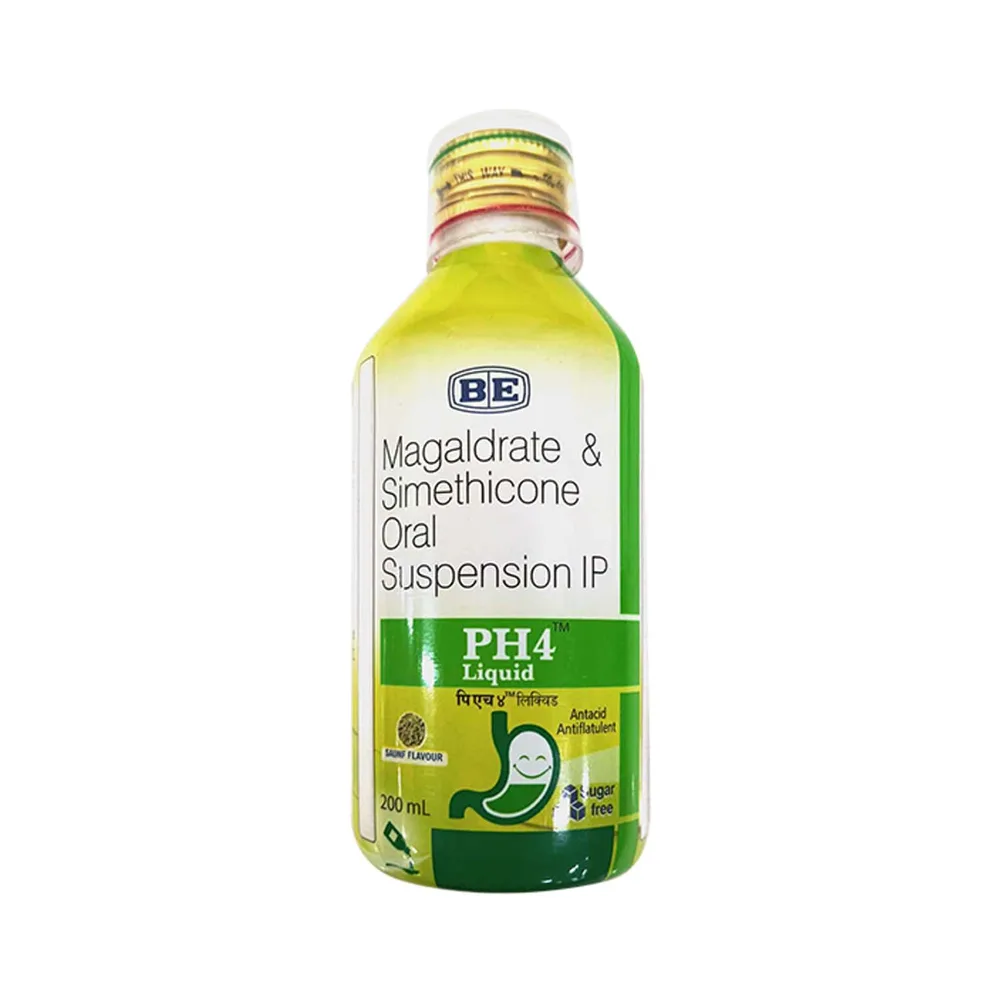Ph4 Saunf Flavour Sugar Free Bottle Of 200mloral Liquid