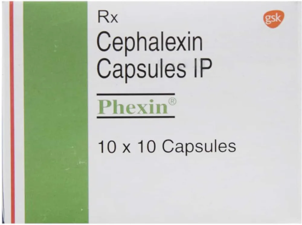 Phexin 250mg Strip Of 10 Capsules