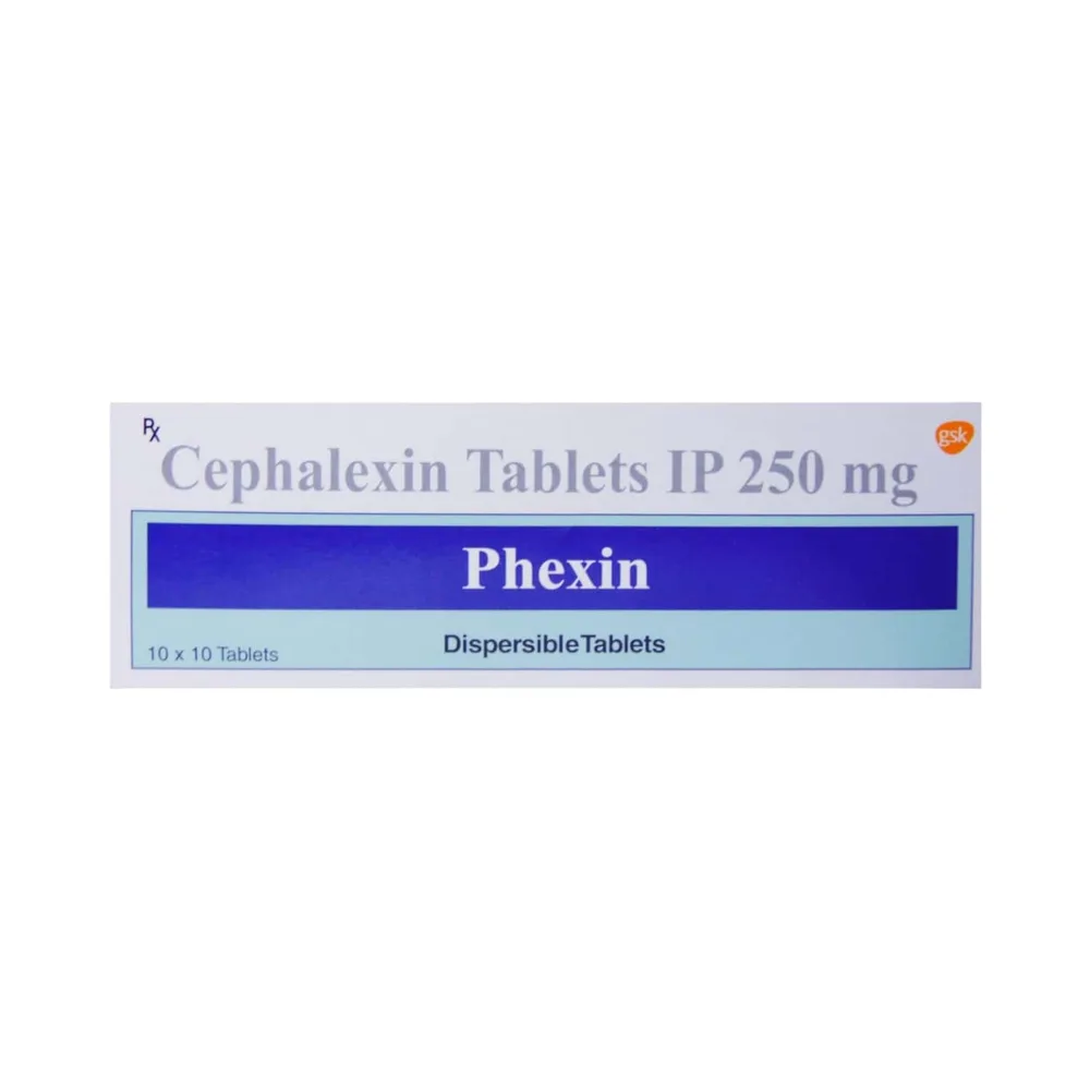 Phexin Dt 250mg Strip Of 10 Tablets