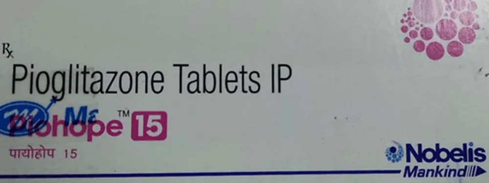Piohope 15mg Strip Of 10 Tablets
