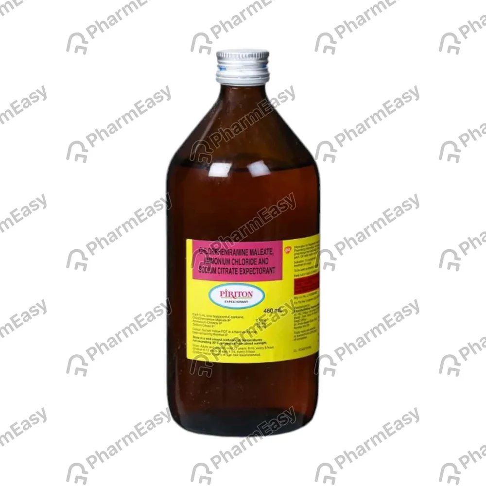 Piriton Bottle Of 460ml Expectorant