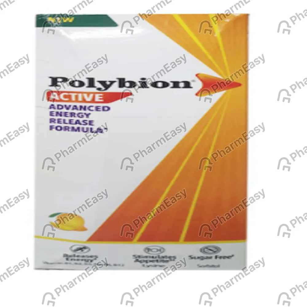 Polybion Active Mango Flavour Sugar Free Bottle Of 250ml Syrup