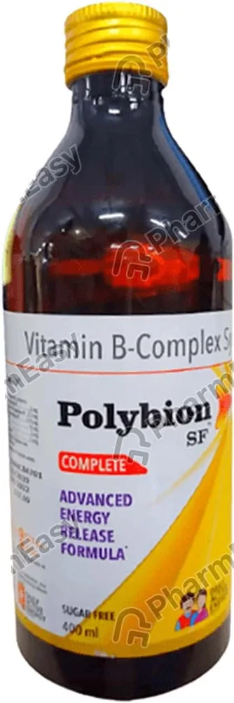 Polybion Sugar Free Bottle Of 400ml Syrup
