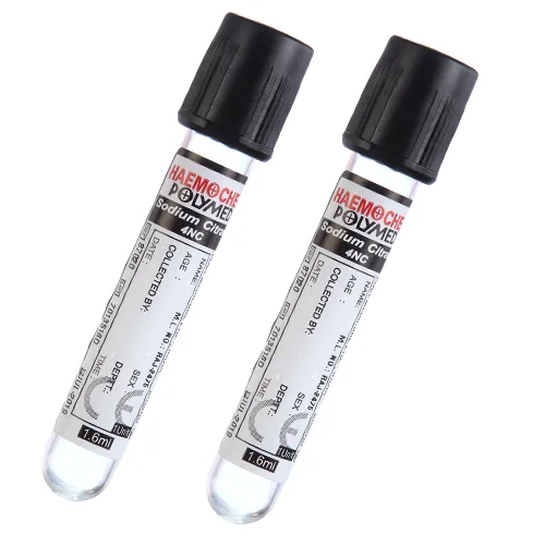 Polymed ESR (Erythrocyte Sedimentation Rate) Tubes 1.6 ml (100 Units)