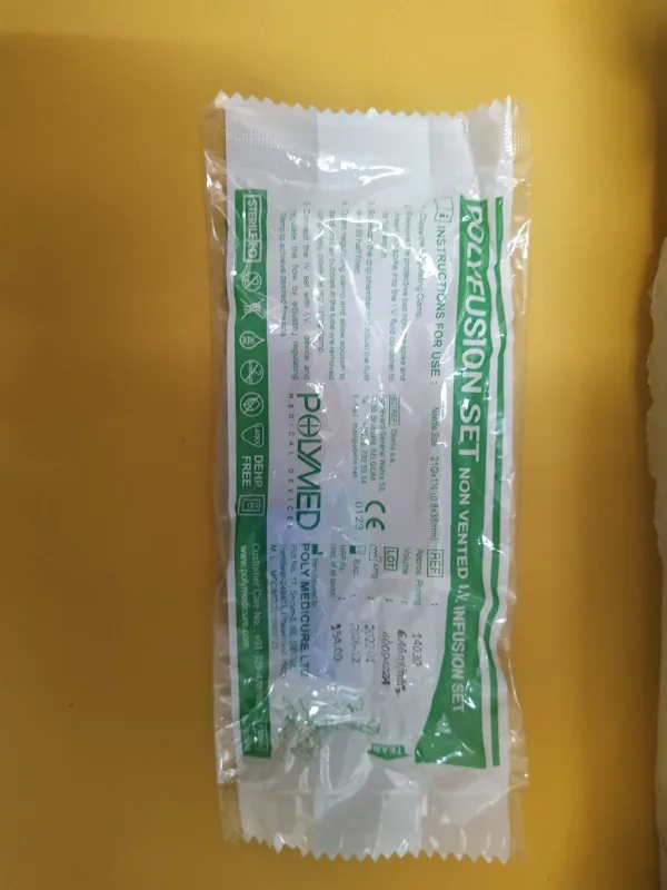 Polymed Polyfusion Non Vented IV Infusion Set