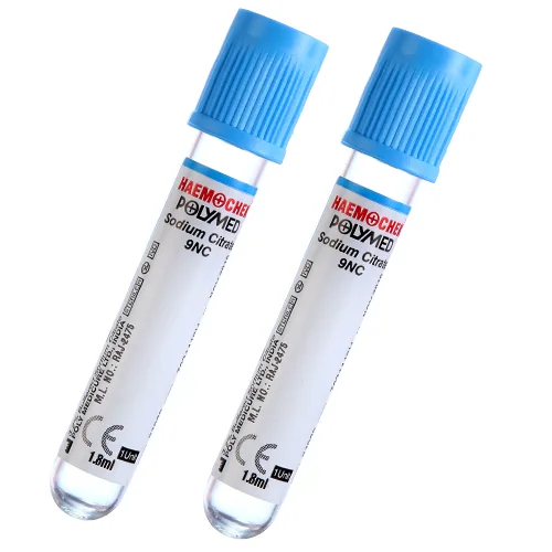 Polymed Haemochek Coagulation (Citrate) Tubes (Double Wall)