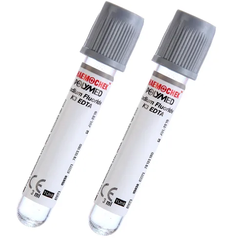 Polymed Haemochek Glucose Blood Collection Tubes (100 x 2 ml)