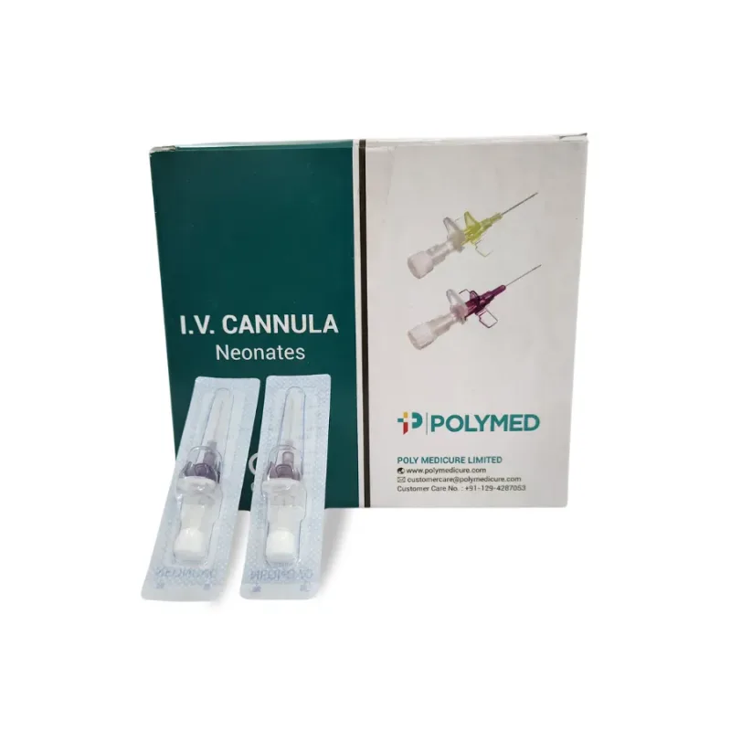 Polymed Neonovo IV Cannula 26G | Medical Grade