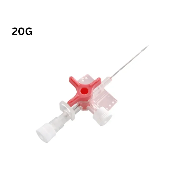 Polymed Polycath IV Cannula with Integrated 3 Way Stopcock