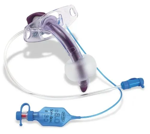 Portex Tracheostomy Tube Cuffed Blue Line Ultra Suctionaid - 7.5 mm ((100/860/075))