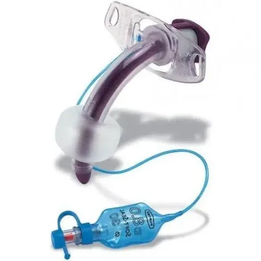 Portex Blue Line Ultra Cuffed Tracheostomy Tube -7.5 MM (100/800/075)