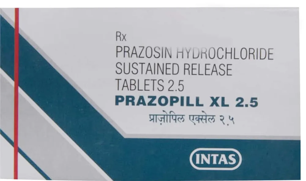 Prazopill Xl 2.5mg Strip Of 10 Tablets