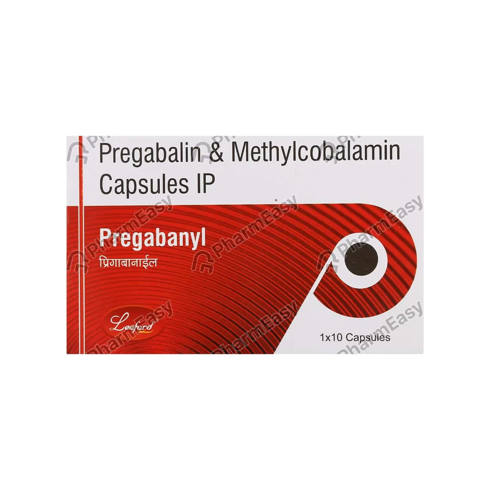 Pregabanyl 75mg/750mcg Strip Of 10 Capsules
