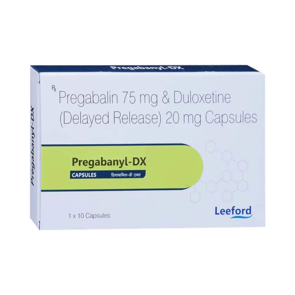 Pregabanyl Dx Strip Of 10 Capsules