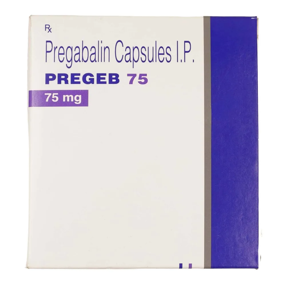 Pregeb 75mg Strip Of 15 Capsules