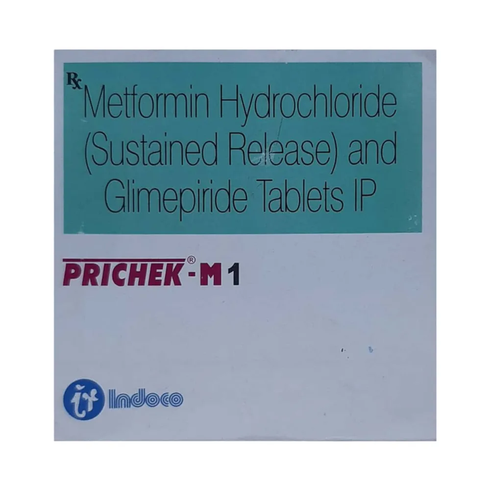 Prichek M 1mg Strip Of 15 Tablets