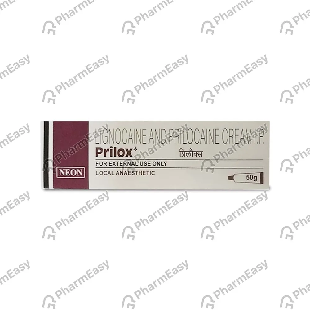 Prilox Tube Of 50gm Cream