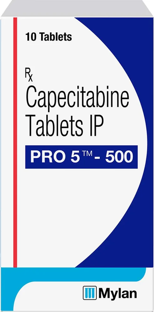 Pro 5 500mg Strip Of 10 Tablets