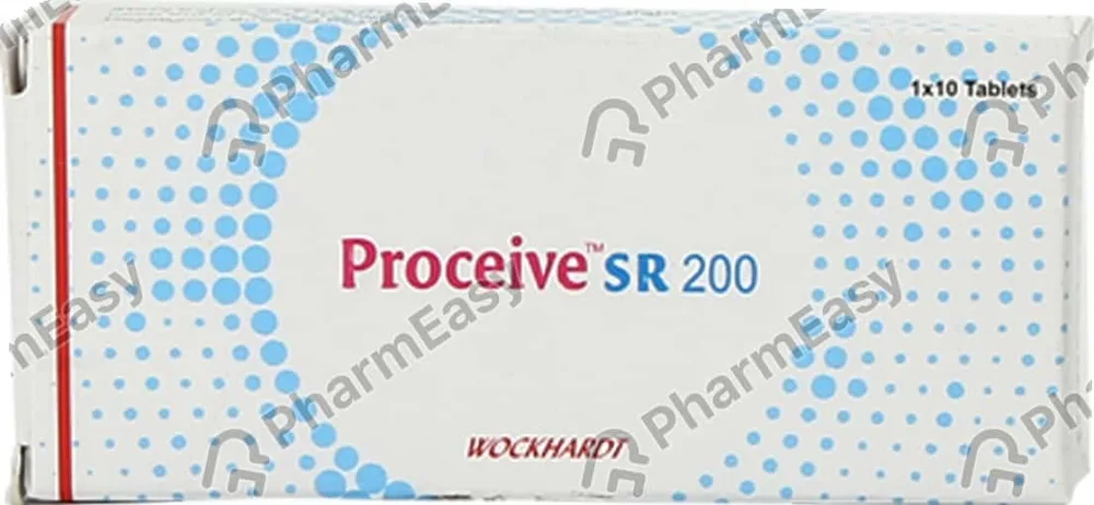 Proceive Sr 200mg Strip Of 10 Tablets