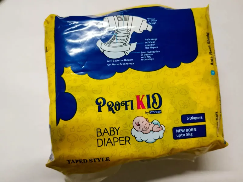 Profiklen Profikid New Born Baby Diaper Tape Style