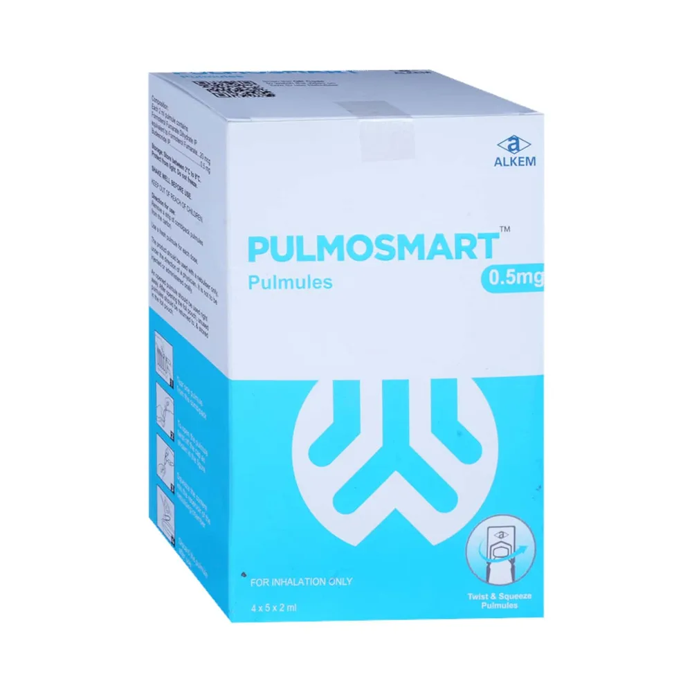 Pulmosmart 1mg 2ml Packet Of 5 Pulmules