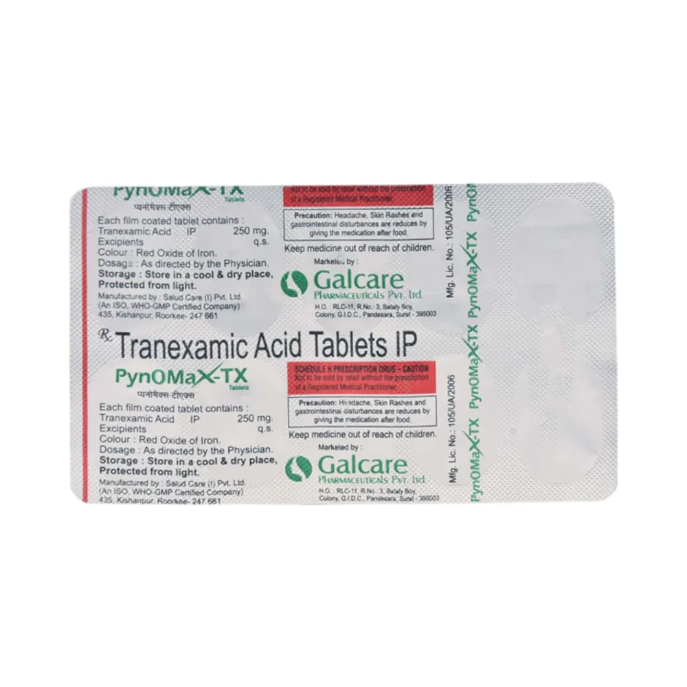 Pynomax Tx Strip Of 10 Tablets