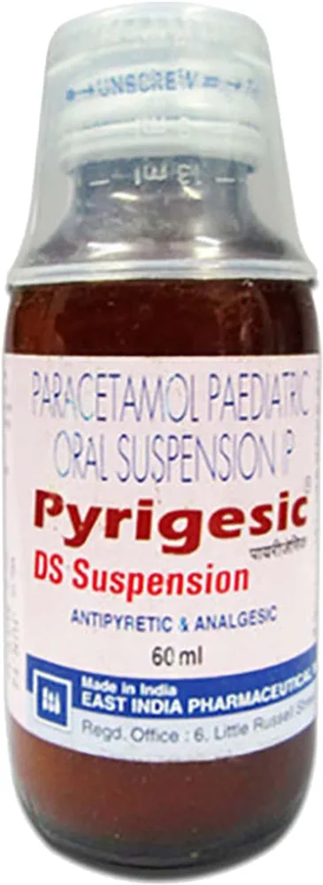 Pyrigesic Ds 250mg Bottle Of 60ml Suspension