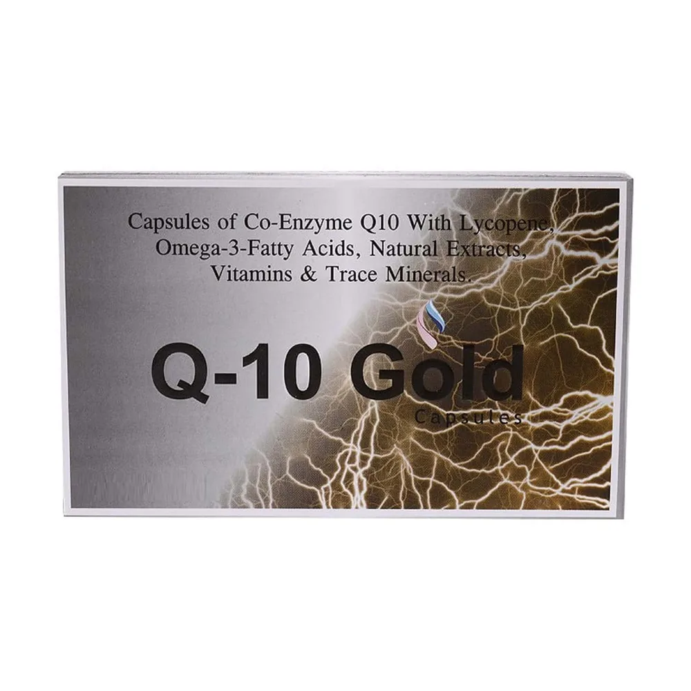 Q 10 Gold Strip Of 10 Capsules
