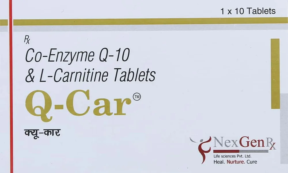 Q Car Strip Of 10 Tablets