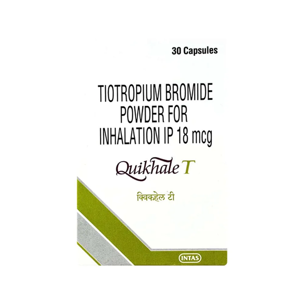 Quikhale T 18mcg Bottle Of 30 Capsules