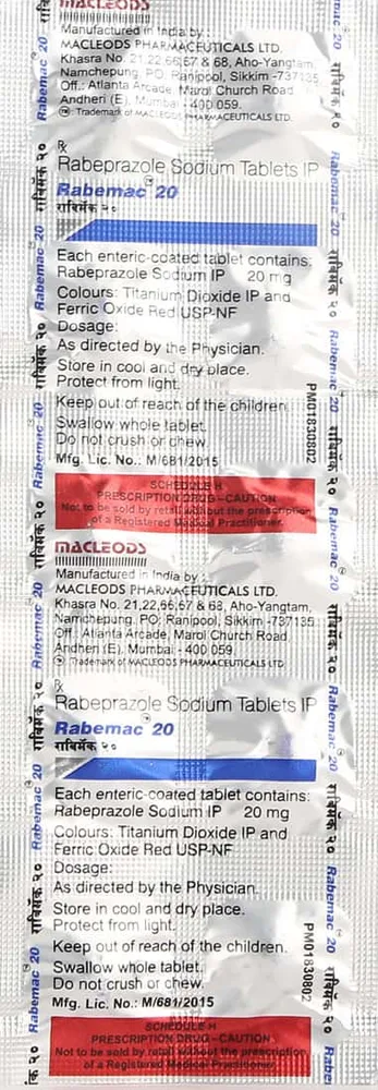 Rabemac 20 Tablet