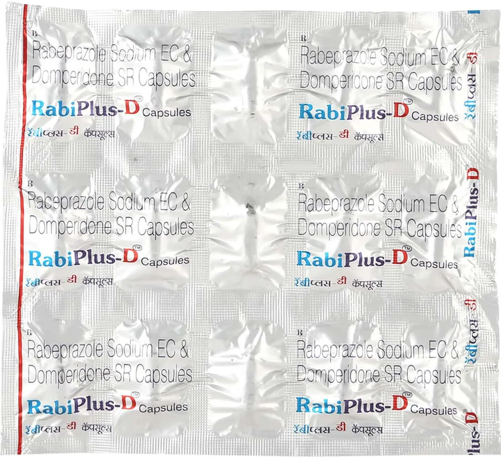 Rabiplus D Strip Of 15 Capsules