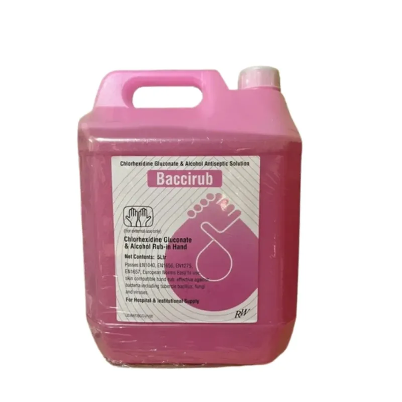 Baccirub Alcohol Hand Rub Sanitizer 5Ltr